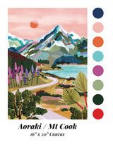Paint by Numbers Mt Cook