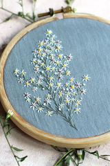 Wild Wood Aster Embroidery Kit